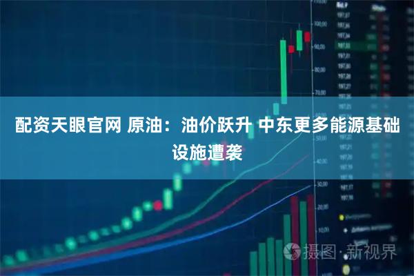 配资天眼官网 原油：油价跃升 中东更多能源基础设施遭袭